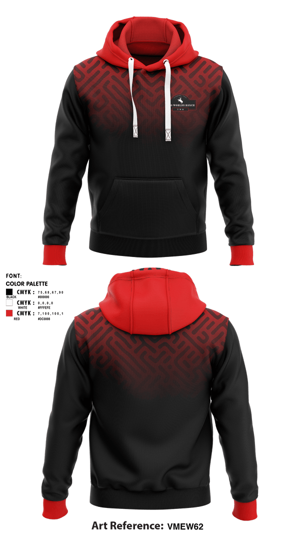 Hoodie, Two Worlds Ranch, , Teamtime, Team time, sublimation, custom sports apparel, team uniforms, spirit wear, spiritwear, sports uniforms, custom shirts, team store, custom team store, fundraiser sports, apparel fundraiser