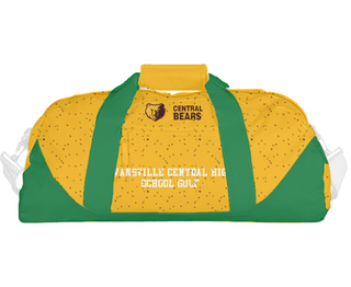 Duffle Bag, Evansville Central High School Golf, Golf, Teamtime, Team time, sublimation, custom sports apparel, team uniforms, spirit wear, spiritwear, sports uniforms, custom shirts, team store, custom team store, fundraiser sports, apparel fundraiser