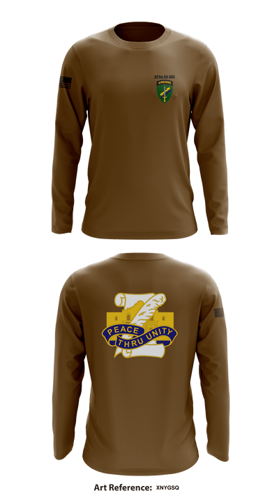 321st Civil Affairs Brigade 17051245 Long Sleeve Performance Shirt - 2