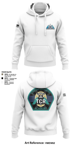 Hoodie, TCR LE ACADEMY, Police, Teamtime, Team time, sublimation, custom sports apparel, team uniforms, spirit wear, spiritwear, sports uniforms, custom shirts, team store, custom team store, fundraiser sports, apparel fundraiser