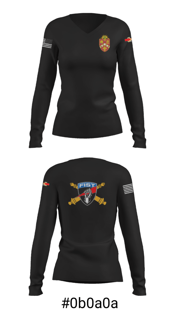 Women's Long Sleeve Vneck Shirt, , Army, Teamtime, Team time, sublimation, custom sports apparel, team uniforms, spirit wear, spiritwear, sports uniforms, custom shirts, team store, custom team store, fundraiser sports, apparel fundraiser