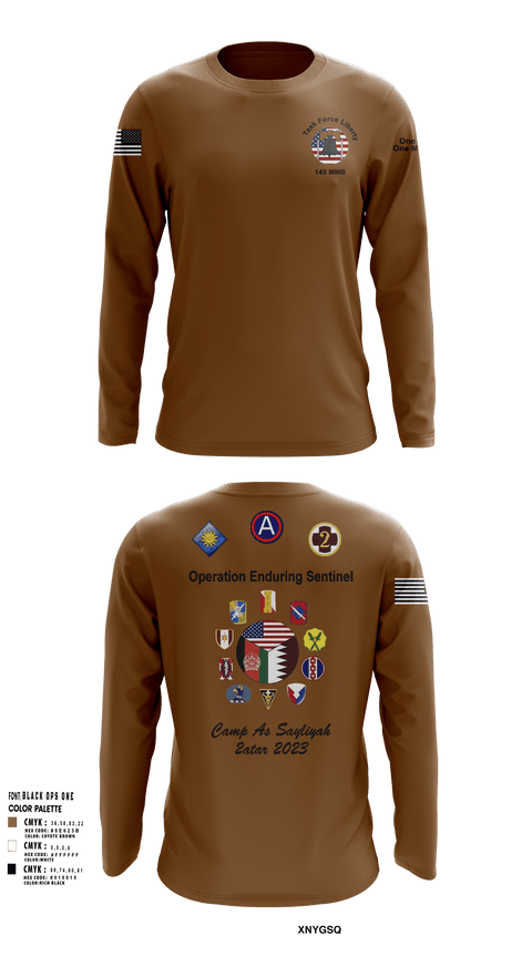 Long Sleeve Performance Shirt, 145 MMB, Army, Teamtime, Team time, sublimation, custom sports apparel, team uniforms, spirit wear, spiritwear, sports uniforms, custom shirts, team store, custom team store, fundraiser sports, apparel fundraiser