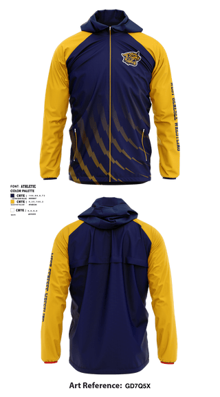 Windbreaker, West Genesee Senior High School Wrestling, Wrestling, Teamtime, Team time, sublimation, custom sports apparel, team uniforms, spirit wear, spiritwear, sports uniforms, custom shirts, team store, custom team store, fundraiser sports, apparel fundraiser
