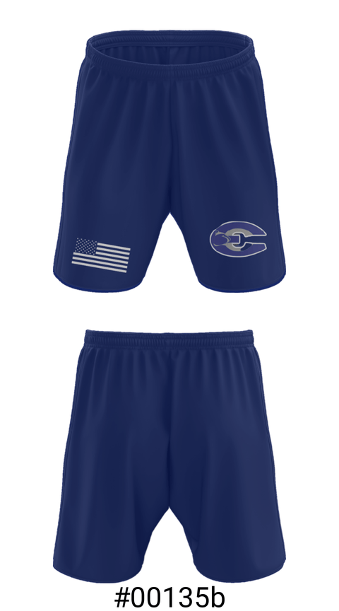 Athletic Shorts With Pockets, Effingham County Middle School, Spirit Store, Teamtime, Team time, sublimation, custom sports apparel, team uniforms, spirit wear, spiritwear, sports uniforms, custom shirts, team store, custom team store, fundraiser sports, apparel fundraiser