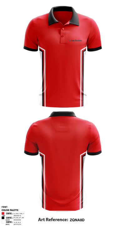 LesRoches 45889073 Short Sleeve Performance Polo - 1