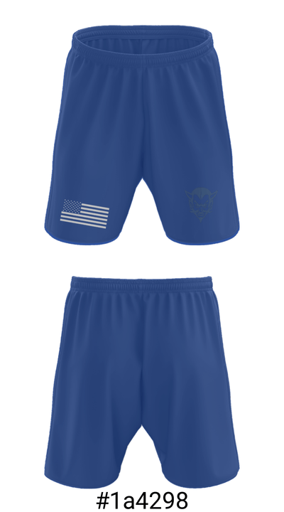 Ogdensburg Free Academy High School Basketball 25062140 Athletic Shorts With Pockets - 15