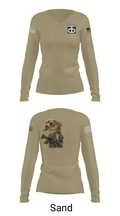 453rd ICTC 92547824 Women's Long Sleeve V-neck Shirt - 42