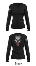 Oscar Golf Charlie Tango 24434143 Women's Long Sleeve V-neck Shirt - 39