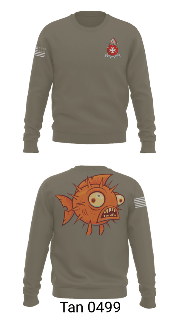 Crew Neck Sweatshirt, , Army, Teamtime, Team time, sublimation, custom sports apparel, team uniforms, spirit wear, spiritwear, sports uniforms, custom shirts, team store, custom team store, fundraiser sports, apparel fundraiser