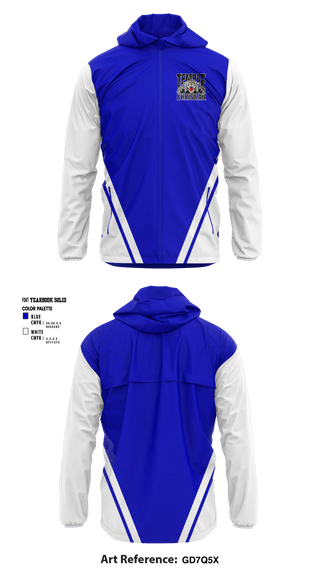 Windbreaker, Temple Christian School, Spirit Store, Teamtime, Team time, sublimation, custom sports apparel, team uniforms, spirit wear, spiritwear, sports uniforms, custom shirts, team store, custom team store, fundraiser sports, apparel fundraiser