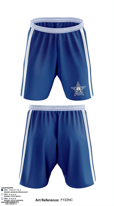 Chula Vista Spartans 94967209 Athletic Shorts With Pockets - 1