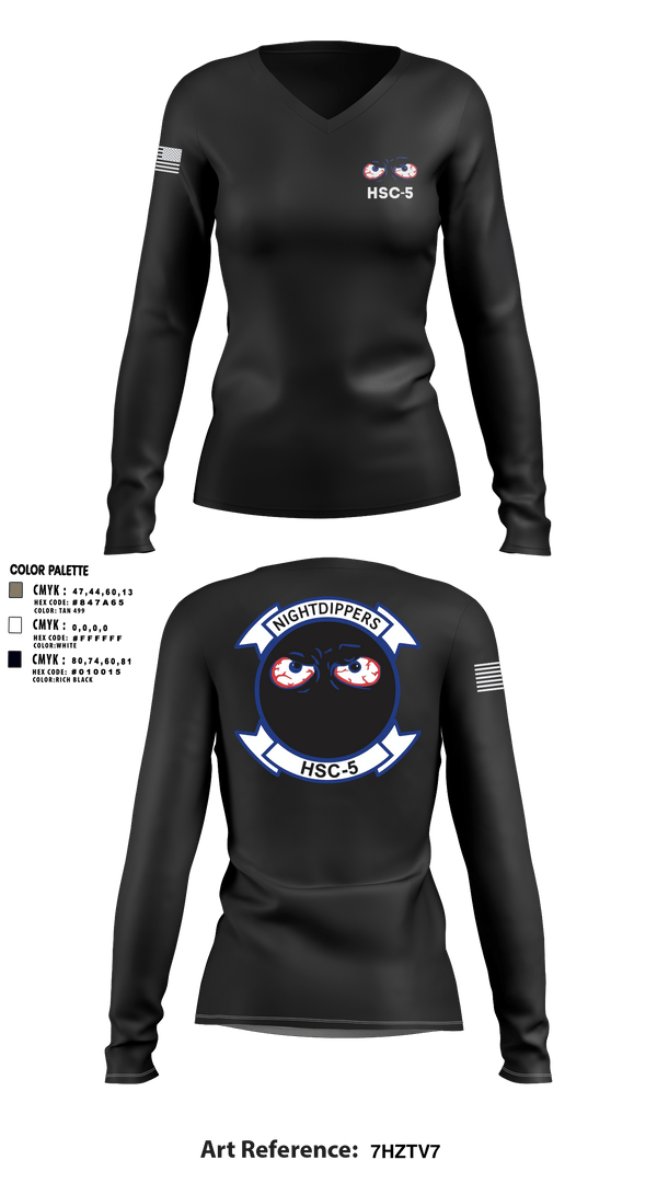 Women's Long Sleeve Vneck Shirt, , Navy, Teamtime, Team time, sublimation, custom sports apparel, team uniforms, spirit wear, spiritwear, sports uniforms, custom shirts, team store, custom team store, fundraiser sports, apparel fundraiser