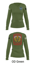 Lee/New Century General Battalion 69349726 Women's Long Sleeve V-neck Shirt - 40