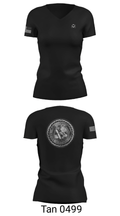 HHC Mortars, 2-505 PIR 68912099 Women's Short Sleeve V-neck Shirt - 23