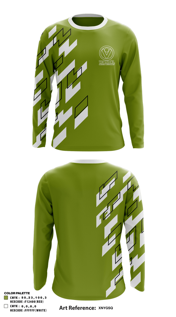 Long Sleeve Performance Shirt, Vertical Skills Academy, Spirit Store, Teamtime, Team time, sublimation, custom sports apparel, team uniforms, spirit wear, spiritwear, sports uniforms, custom shirts, team store, custom team store, fundraiser sports, apparel fundraiser