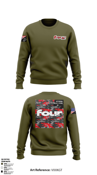 Det 4 Loko 48487722 Crew Neck Sweatshirt - 2