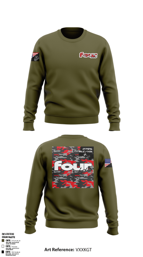 Crew Neck Sweatshirt, , Marines, Teamtime, Team time, sublimation, custom sports apparel, team uniforms, spirit wear, spiritwear, sports uniforms, custom shirts, team store, custom team store, fundraiser sports, apparel fundraiser