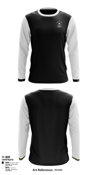 Baps 10827032 Long Sleeve Performance Shirt - 1