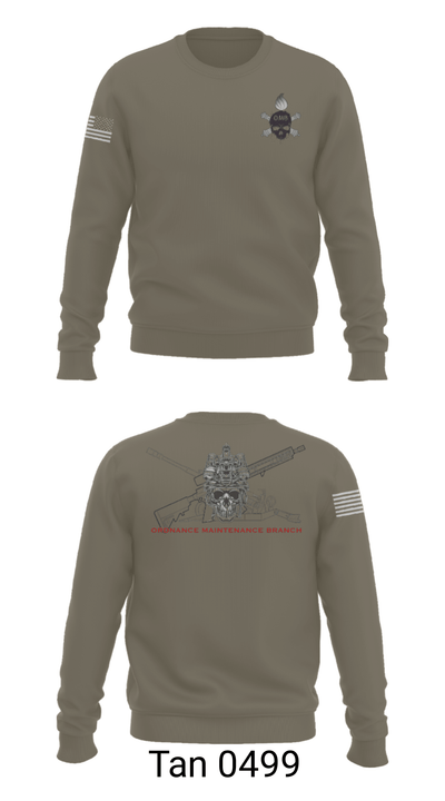 Ordnance Maintenance Branch 26240999 Crew Neck Sweatshirt - 34