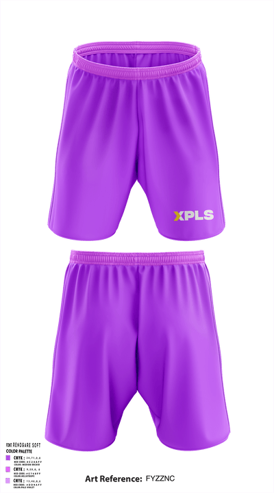 XPLS Logistics 57136759 Athletic Shorts With Pockets - 1