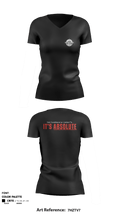 Unconditional Fitness, LLC 13593569 Women's Short Sleeve V-neck Shirt - 1