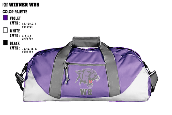 Duffle Bag, Wind River High School Football, Football, Teamtime, Team time, sublimation, custom sports apparel, team uniforms, spirit wear, spiritwear, sports uniforms, custom shirts, team store, custom team store, fundraiser sports, apparel fundraiser
