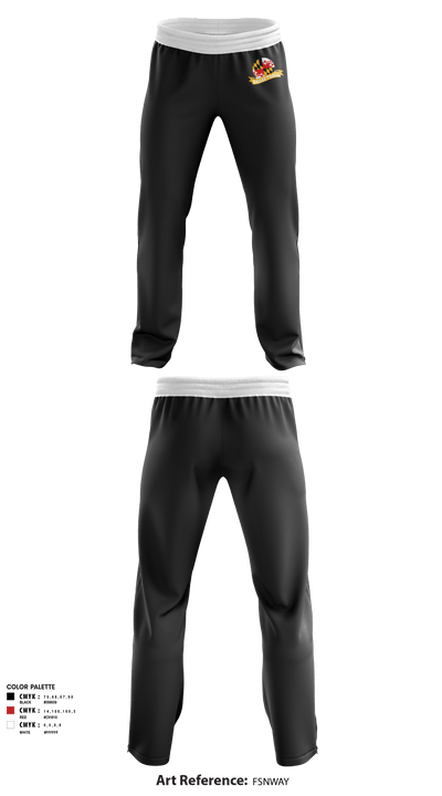 Mid Maryland Boys Basketball 30748877 Sweatpants - 1