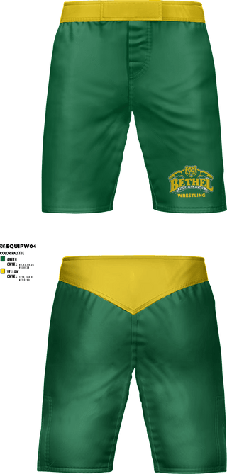 Fight Shorts, Bethel High School, Wrestling, Teamtime, Team time, sublimation, custom sports apparel, team uniforms, spirit wear, spiritwear, sports uniforms, custom shirts, team store, custom team store, fundraiser sports, apparel fundraiser
