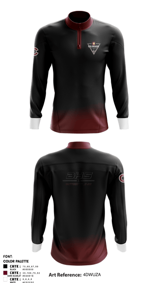 Quarter Zip Jacket, Berthoud High School Spartans, Wrestling, Teamtime, Team time, sublimation, custom sports apparel, team uniforms, spirit wear, spiritwear, sports uniforms, custom shirts, team store, custom team store, fundraiser sports, apparel fundraiser