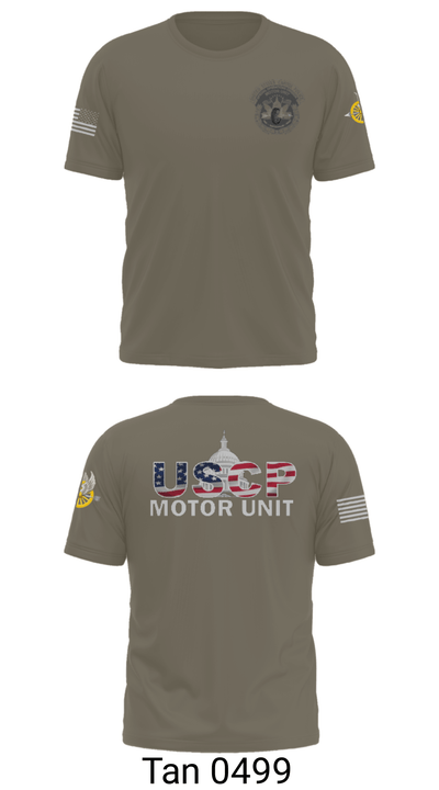 USCP Motor Unit 10127090 Short Sleeve Performance Shirt - 38