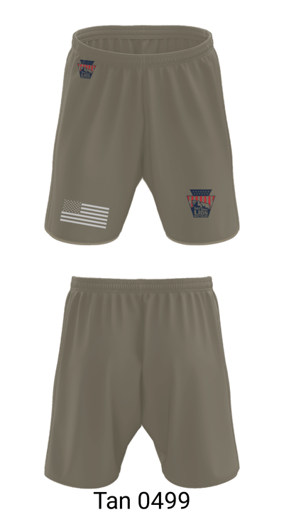 Nittany Lion Battalion 19698812 Athletic Shorts With Pockets - 29
