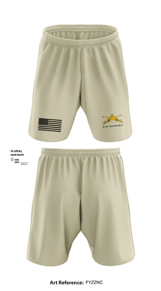 Athletic Shorts With Pockets, HHC 1-635TH AR, National Guard, Teamtime, Team time, sublimation, custom sports apparel, team uniforms, spirit wear, spiritwear, sports uniforms, custom shirts, team store, custom team store, fundraiser sports, apparel fundraiser