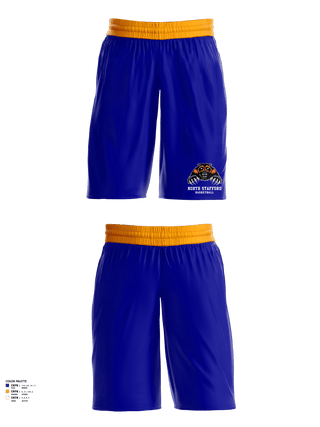 Womens Basketball Shorts, North Stafford High School Basketball, Women's Basketball, Teamtime, Team time, sublimation, custom sports apparel, team uniforms, spirit wear, spiritwear, sports uniforms, custom shirts, team store, custom team store, fundraiser sports, apparel fundraiser