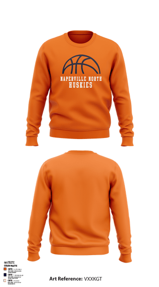 Crew Neck Sweatshirt, Jr Huskies Basketball, Men's Basketball, Teamtime, Team time, sublimation, custom sports apparel, team uniforms, spirit wear, spiritwear, sports uniforms, custom shirts, team store, custom team store, fundraiser sports, apparel fundraiser