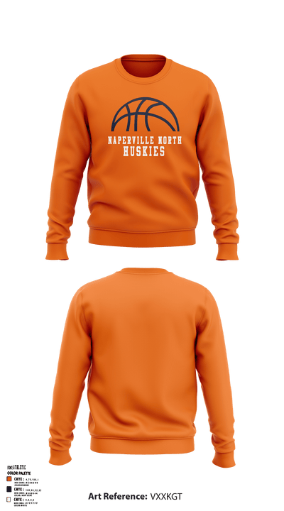 Jr Huskies Basketball 42641370 Crew Neck Sweatshirt - 43