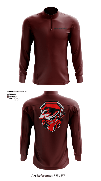 RockieRed 87306226 Quarter Zip Jacket - 1