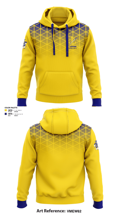 Ledyard High School Basketball 29414333 Hoodie - 1