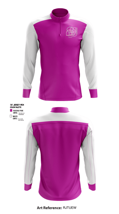 Champs Charter High School Of The Arts-Multimedia And Performing 81178762 Quarter Zip Jacket - 1