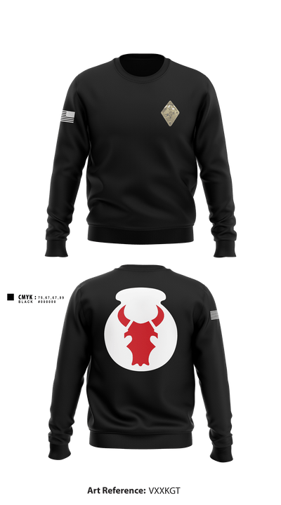 Det. 2 HHB 1-194 FA 2892054 Crew Neck Sweatshirt - 1