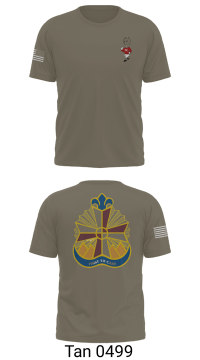 A CO., WBAMC 28628889 Short Sleeve Performance Shirt - 35