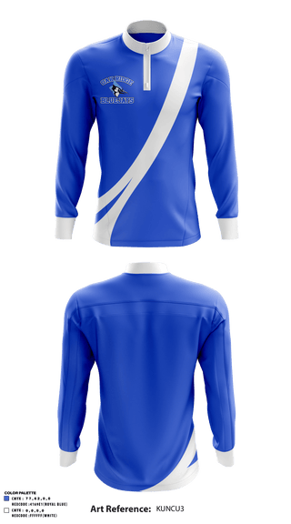 Quarter Zip Jacket, Oak Ridge R-6 High School, Spirit Store, Teamtime, Team time, sublimation, custom sports apparel, team uniforms, spirit wear, spiritwear, sports uniforms, custom shirts, team store, custom team store, fundraiser sports, apparel fundraiser