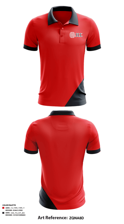 JLL Columbus Pelotonia 947216 Short Sleeve Performance Polo - 1