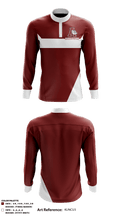Anniston High School 96960836 Quarter Zip Jacket - 1