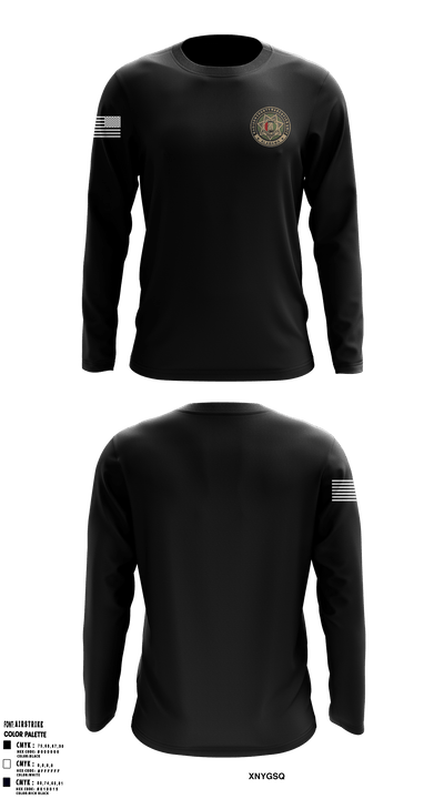 Narcotics Unit Alabama 64071055 Long Sleeve Performance Shirt - 1