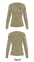 792nd Chemical Company 62640227 Women's Long Sleeve V-neck Shirt - 42