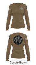Wayne County K9 Team 22596021 Women's Long Sleeve V-neck Shirt - 15