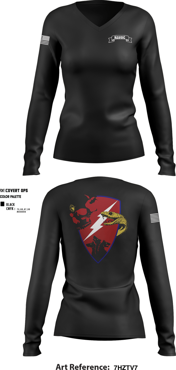 Women's Long Sleeve Vneck Shirt, , Army, Teamtime, Team time, sublimation, custom sports apparel, team uniforms, spirit wear, spiritwear, sports uniforms, custom shirts, team store, custom team store, fundraiser sports, apparel fundraiser