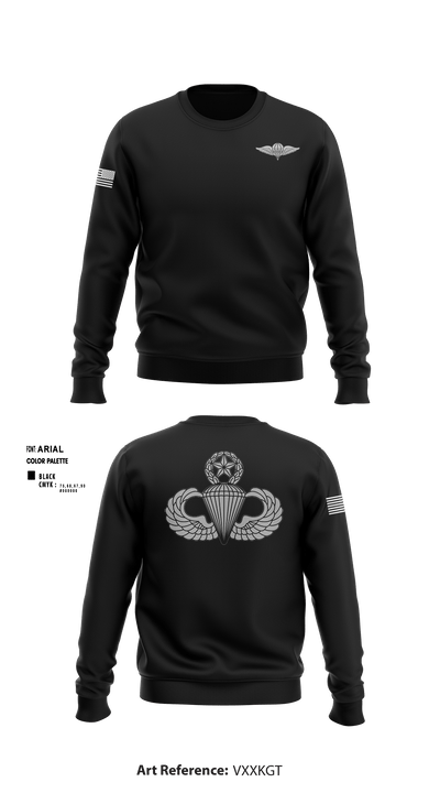 165th Quartermaster 50925110 Crew Neck Sweatshirt - 1