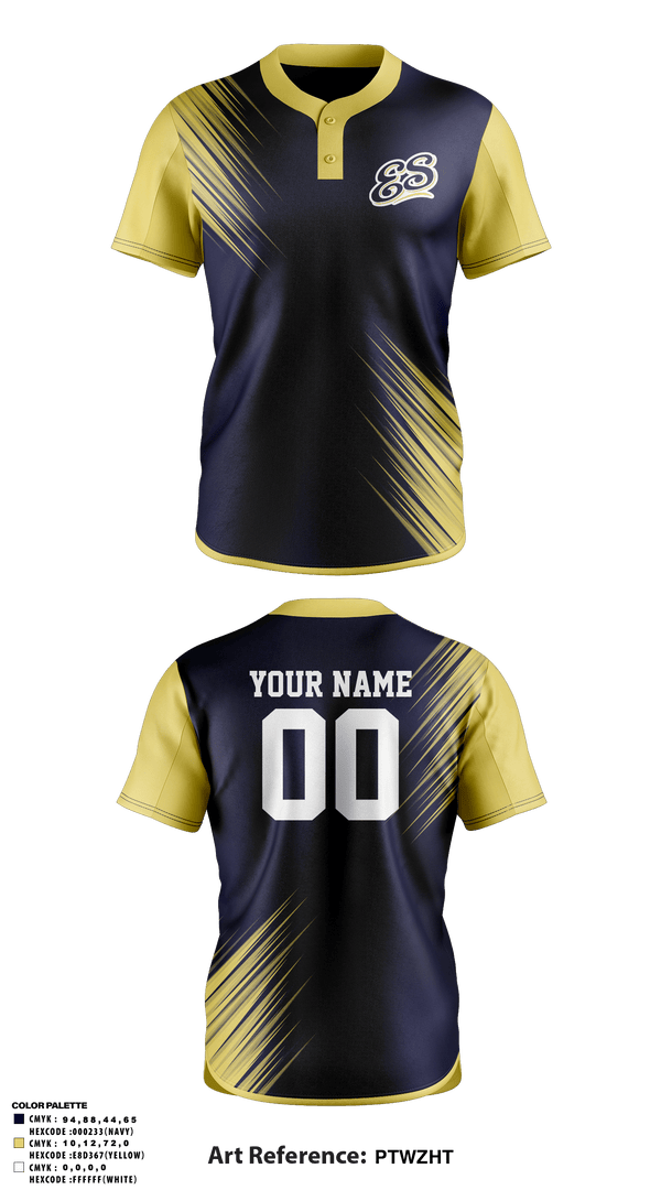 Two Button Softball Jersey, El Segundo Eagles Softball, Softball, Teamtime, Team time, sublimation, custom sports apparel, team uniforms, spirit wear, spiritwear, sports uniforms, custom shirts, team store, custom team store, fundraiser sports, apparel fundraiser