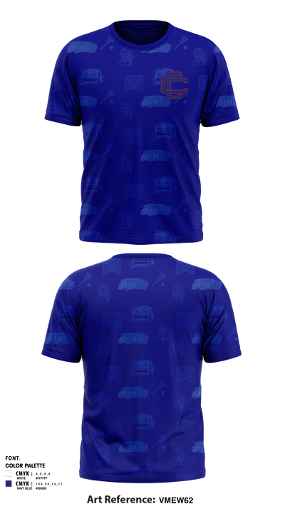 Central Catholic High School Lacrosse 83752961 Short Sleeve Shooting Shirt - 2